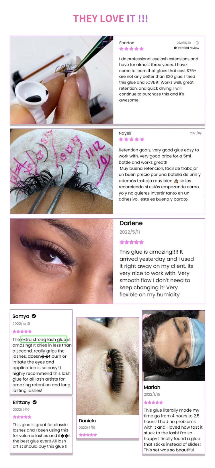VEYES INC Eyelash Extension Glue