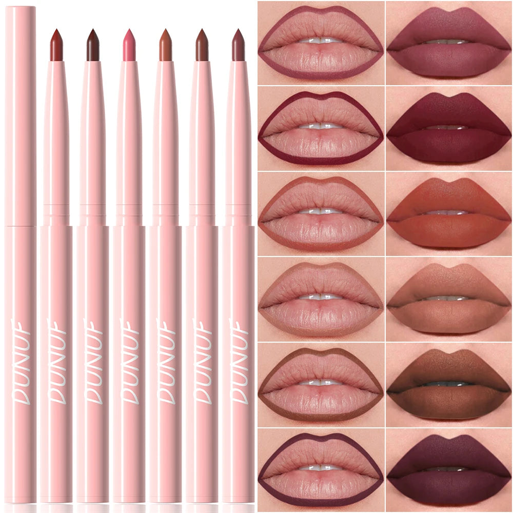 Matte Lip Liner Pencil Set