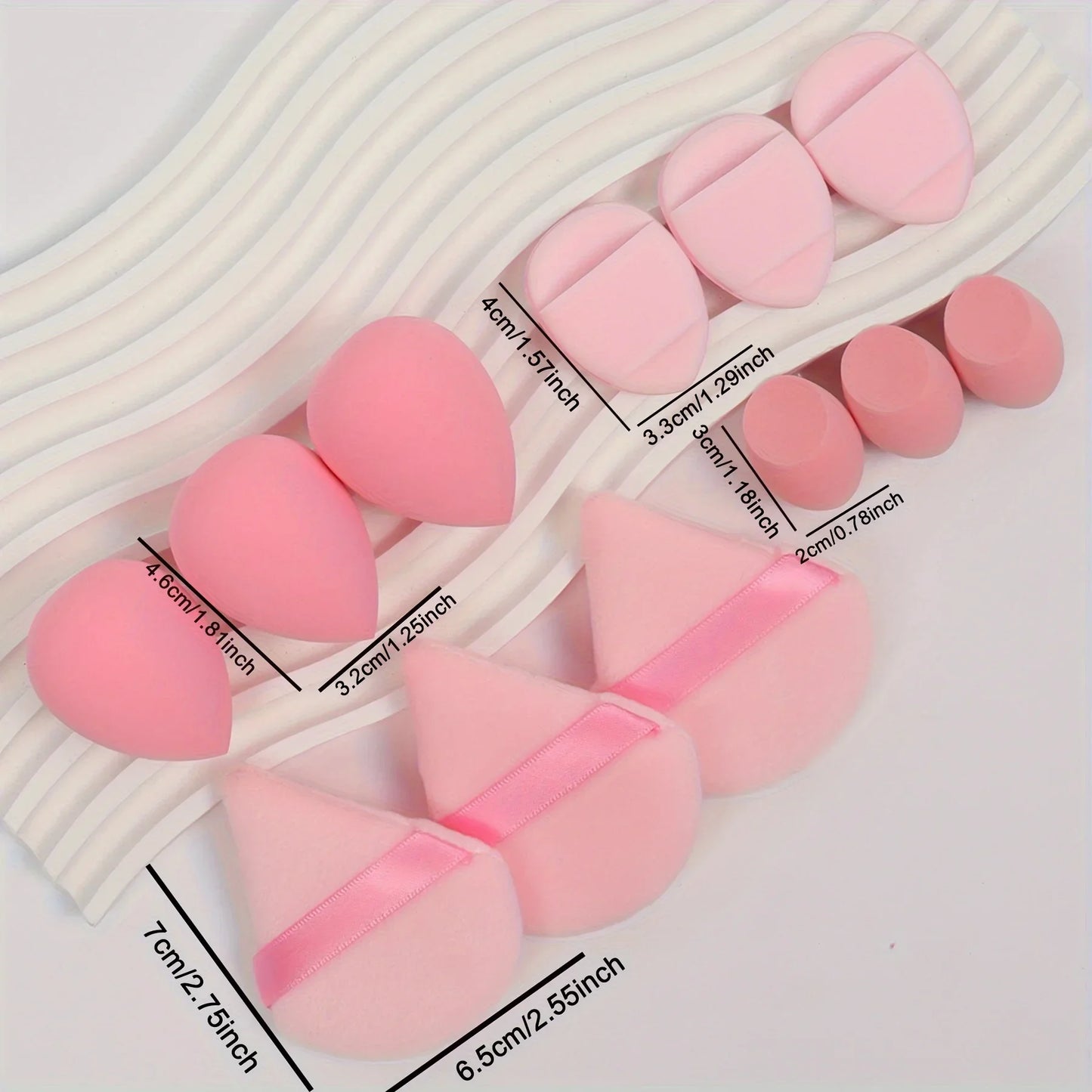 12-Piece Makeup Sponge Set