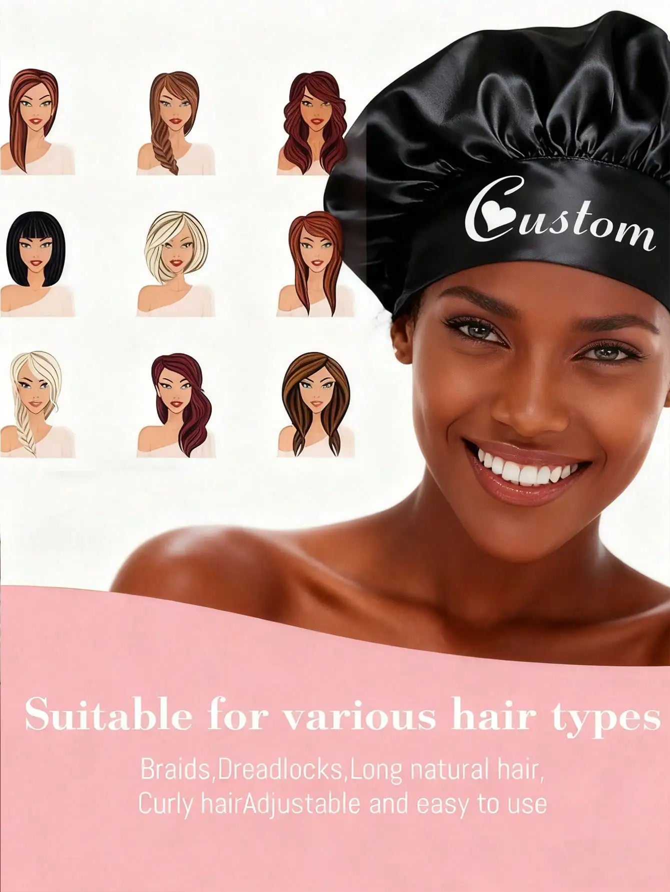 Silk Hair Bonnet