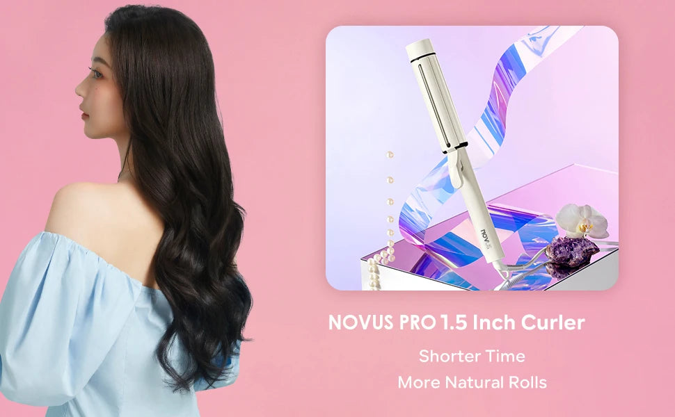 1.5 Inch Extra Large Curling Wand for Long Hair