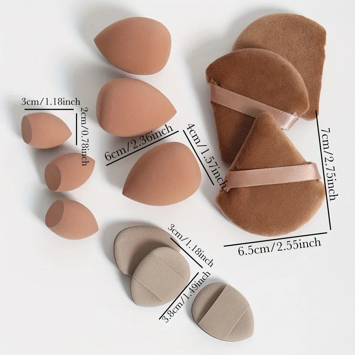 12-Piece Makeup Sponge Set