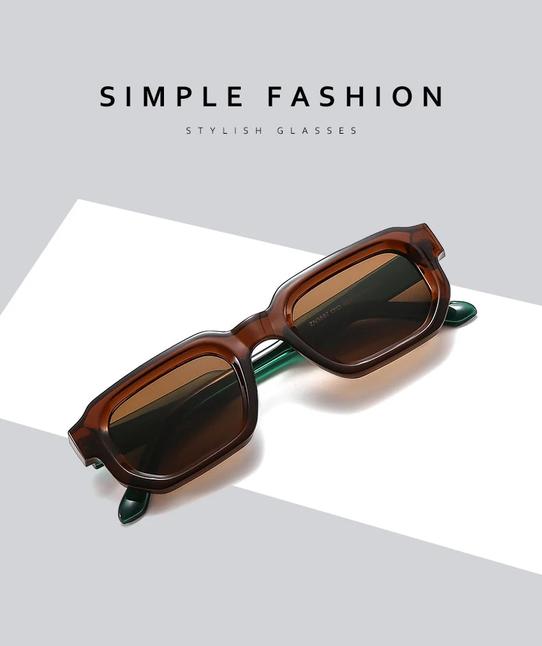 Small Rectangle Colorful Sunglasses