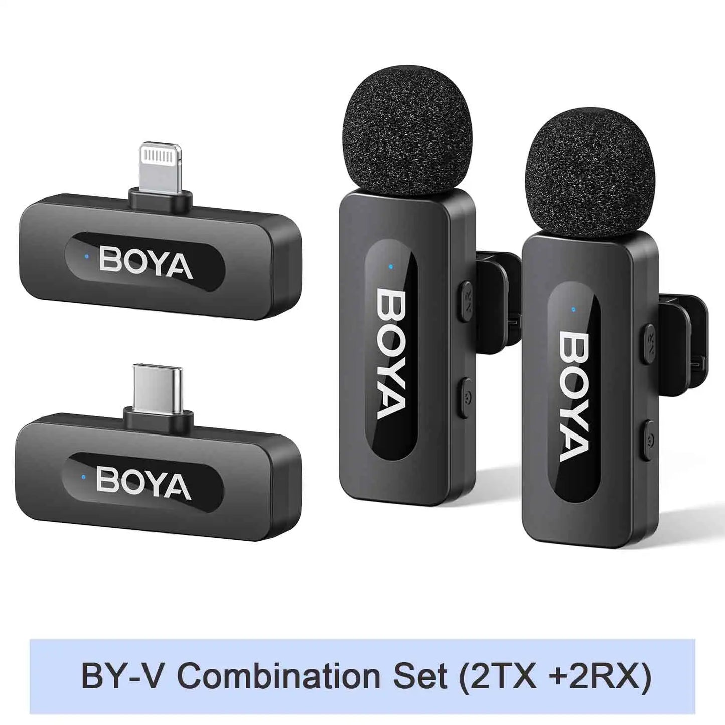 BOYA BY-V Pro Wireless Lavalier Microphone Ki
