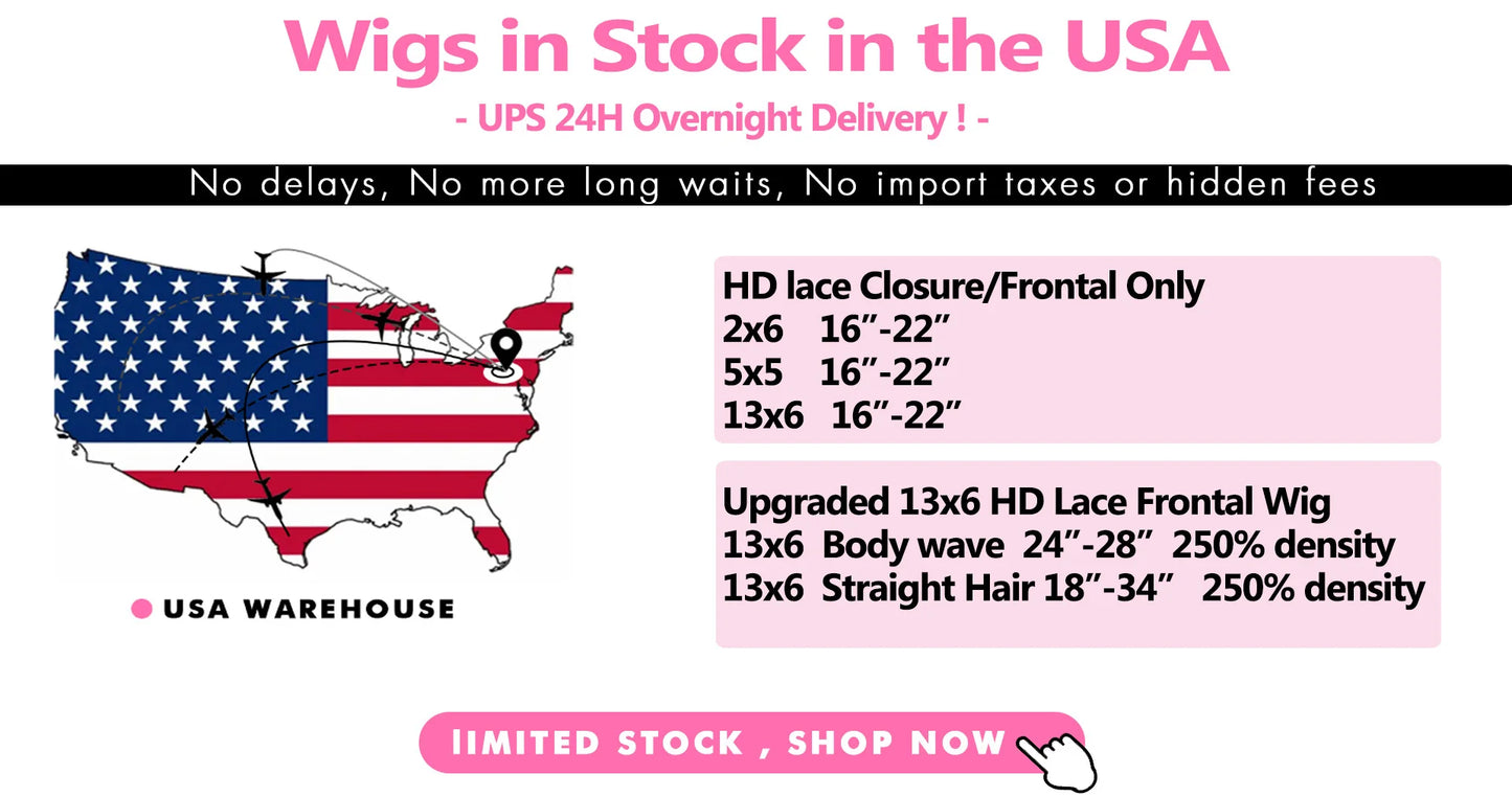 WOW ANGEL HD Lace Frontal Wig HD Lace