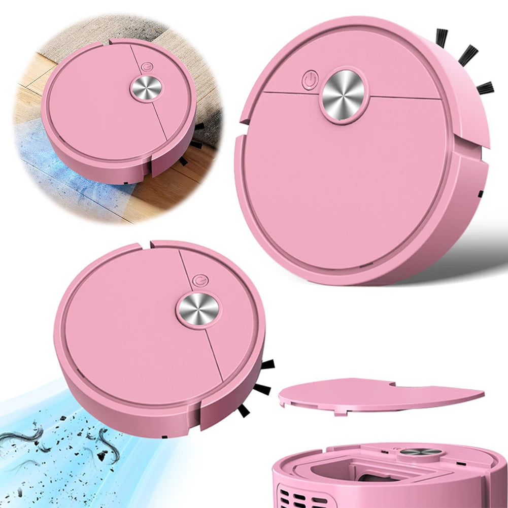 Smart Automatic Floor Cleaning Mop - Rechargeable Cordless Robot Cleaner