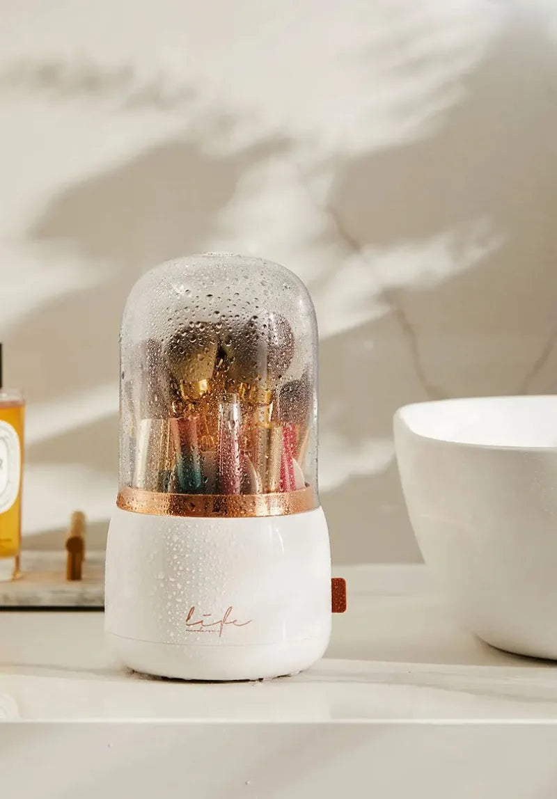 360 Rotating Clear Makeup Organizer