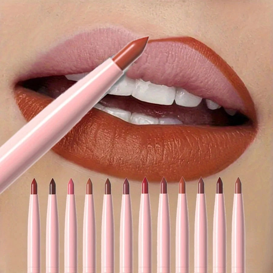 Matte Lip Liner Pencil Set