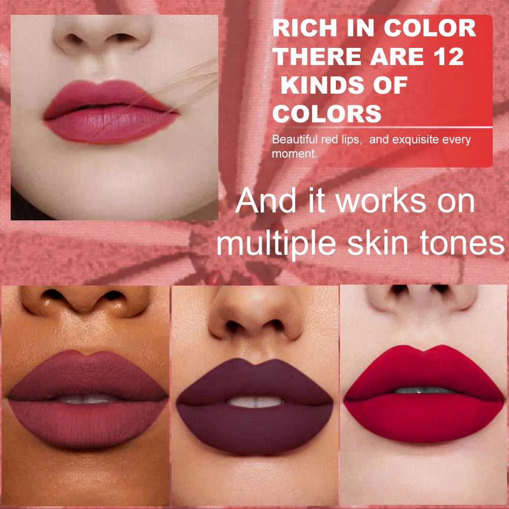 Matte Lip Liner Pencil Set