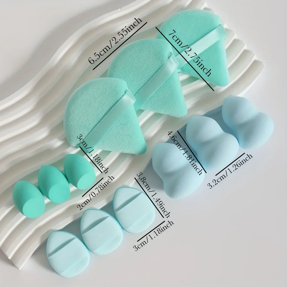 12-Piece Makeup Sponge Set