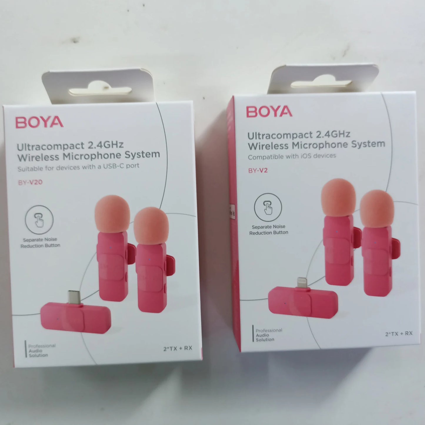 BOYA BY-V Pro Wireless Lavalier Microphone Ki