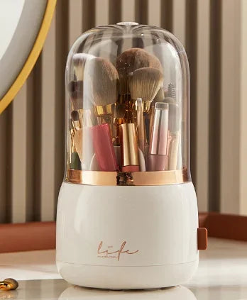 360 Rotating Clear Makeup Organizer