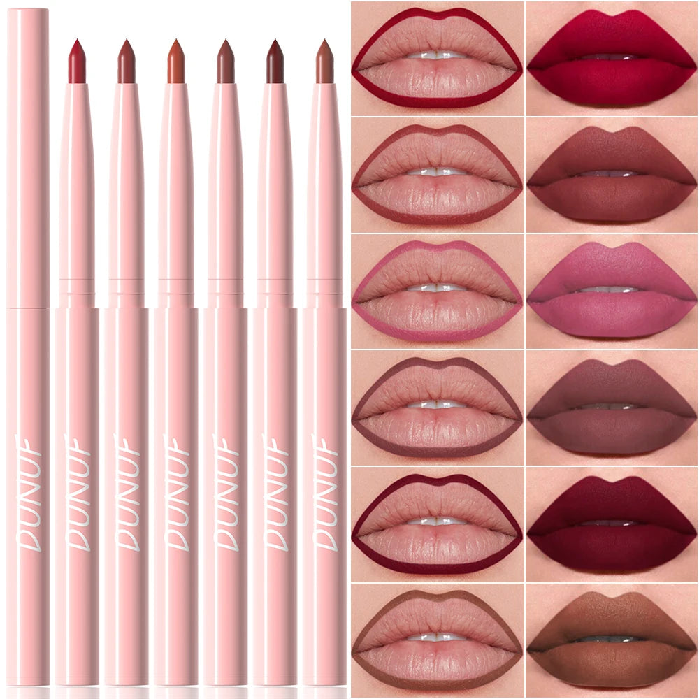 Matte Lip Liner Pencil Set