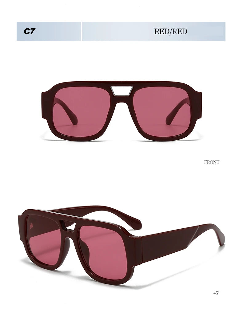 Oversized Square Shades