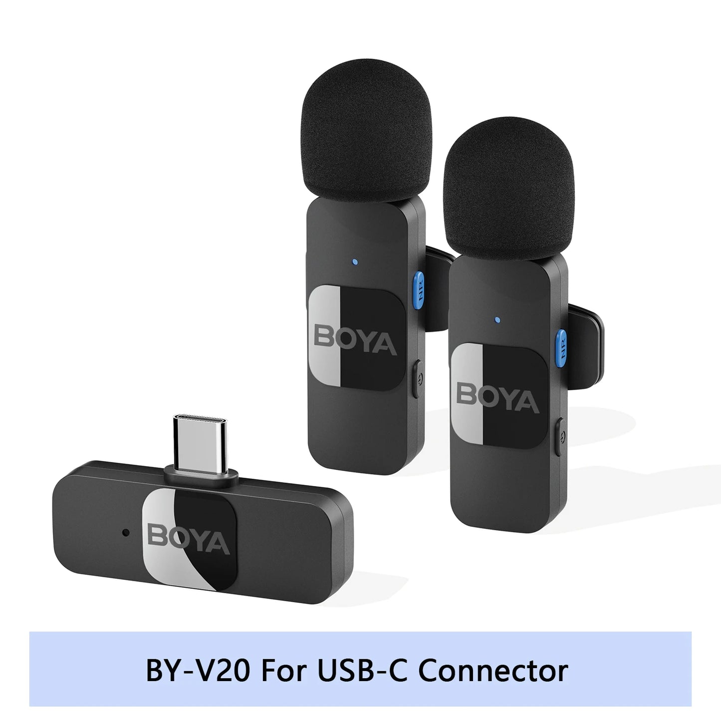 BOYA BY-V Pro Wireless Lavalier Microphone Ki