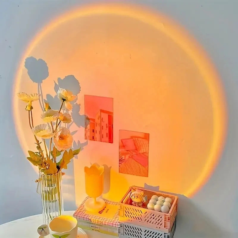 Sunset Glow Lamp – Cozy Ambient Lighting for Any Room