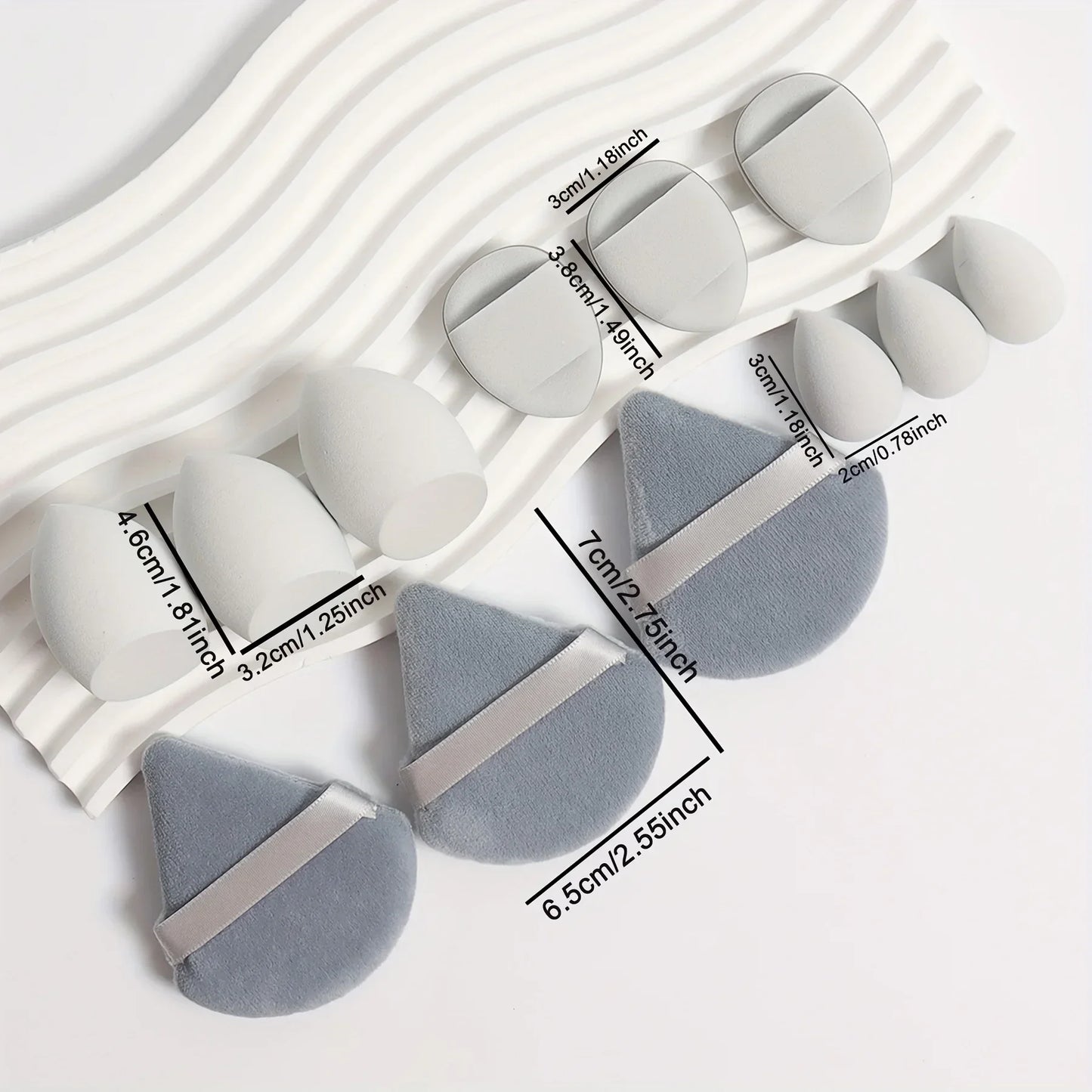 12-Piece Makeup Sponge Set