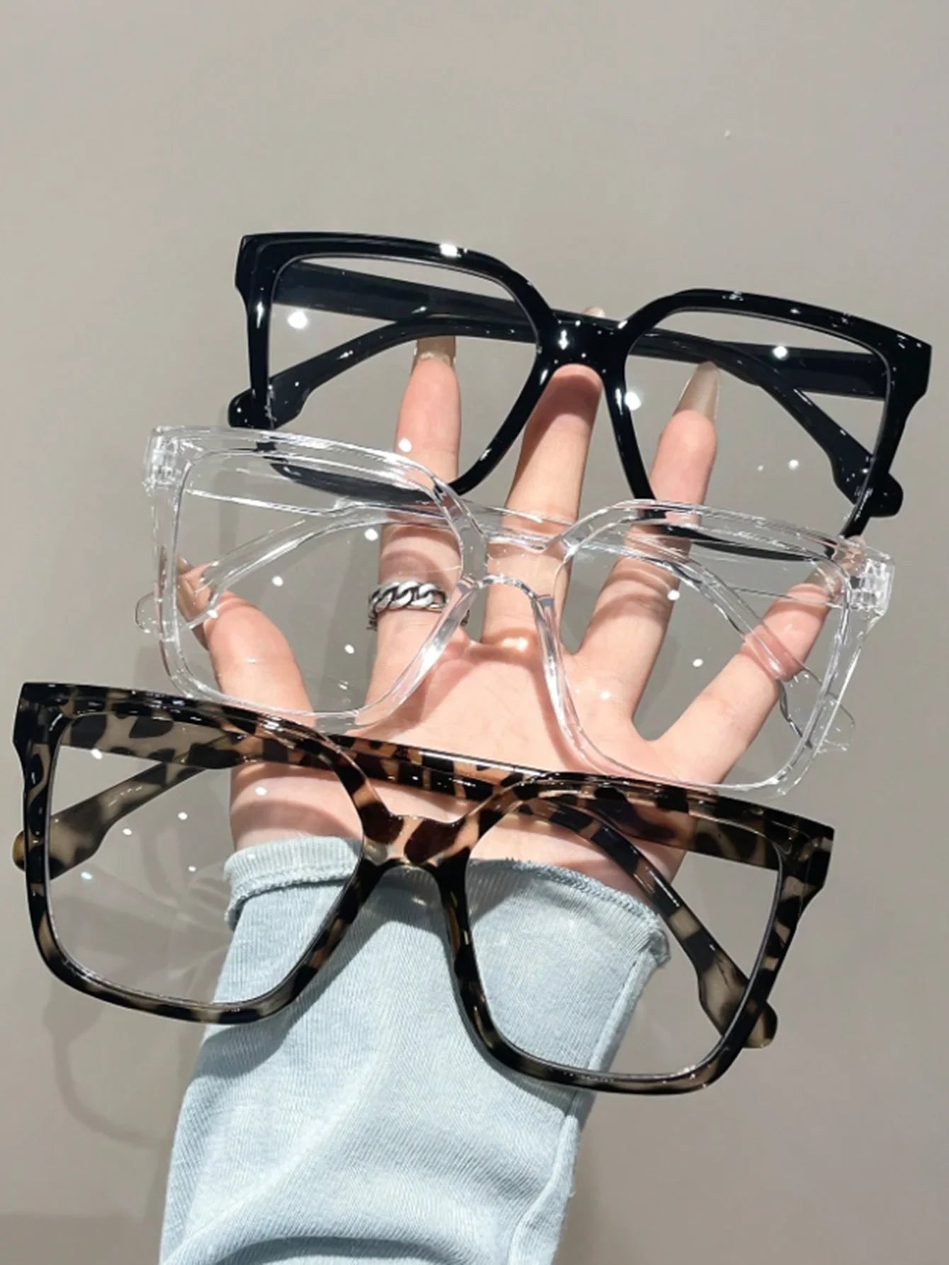 Geometric Fashion Glasses