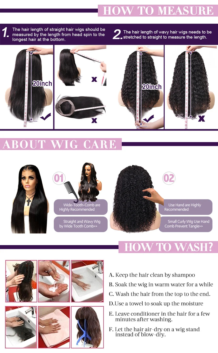 WOW ANGEL HD Lace Frontal Wig HD Lace