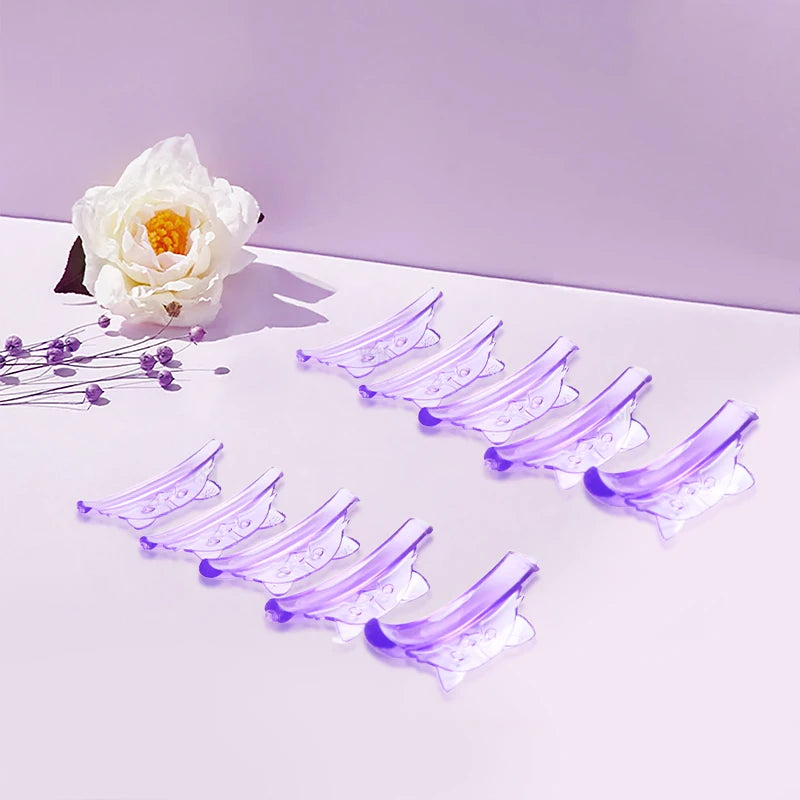 5 Pairs C Curl Silicone Eyelash Perm Pads Sticky Lashes Rod Shield Lifting 3D Eyelash Curler Accessories Makeup Tool
