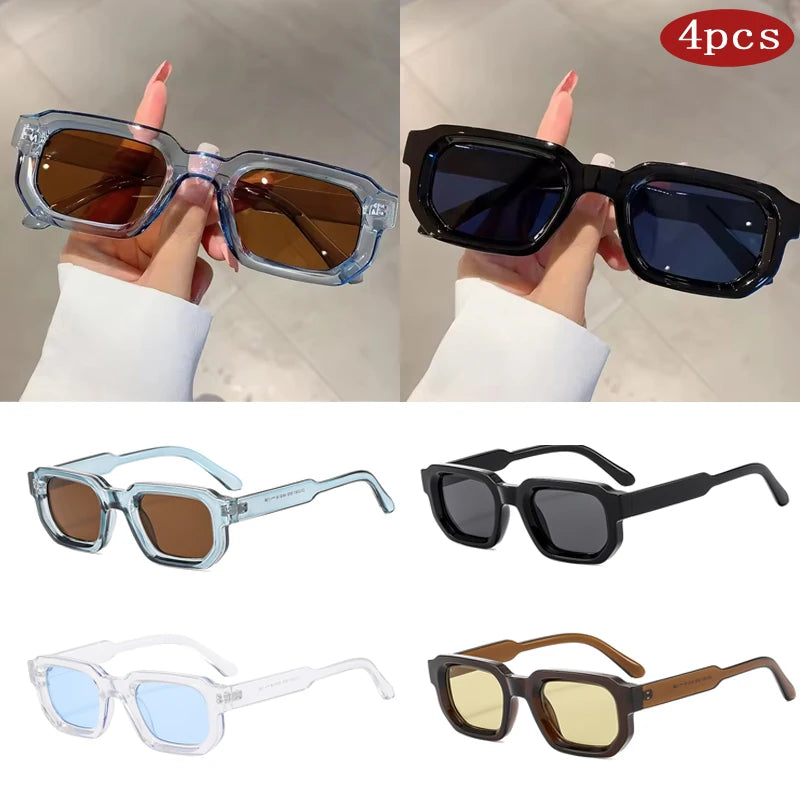 Small Rectangle Colorful Sunglasses