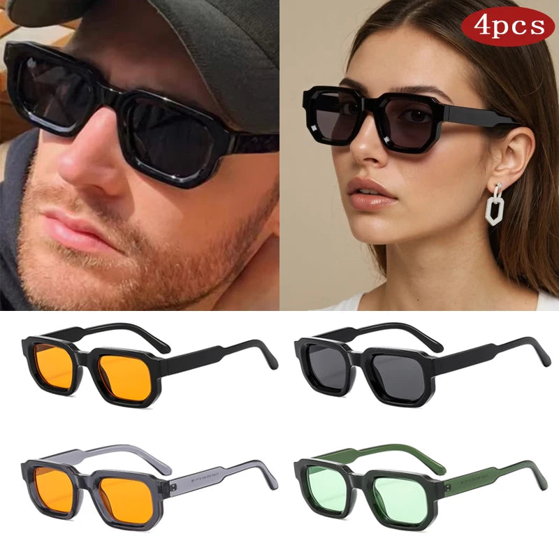 Small Rectangle Colorful Sunglasses