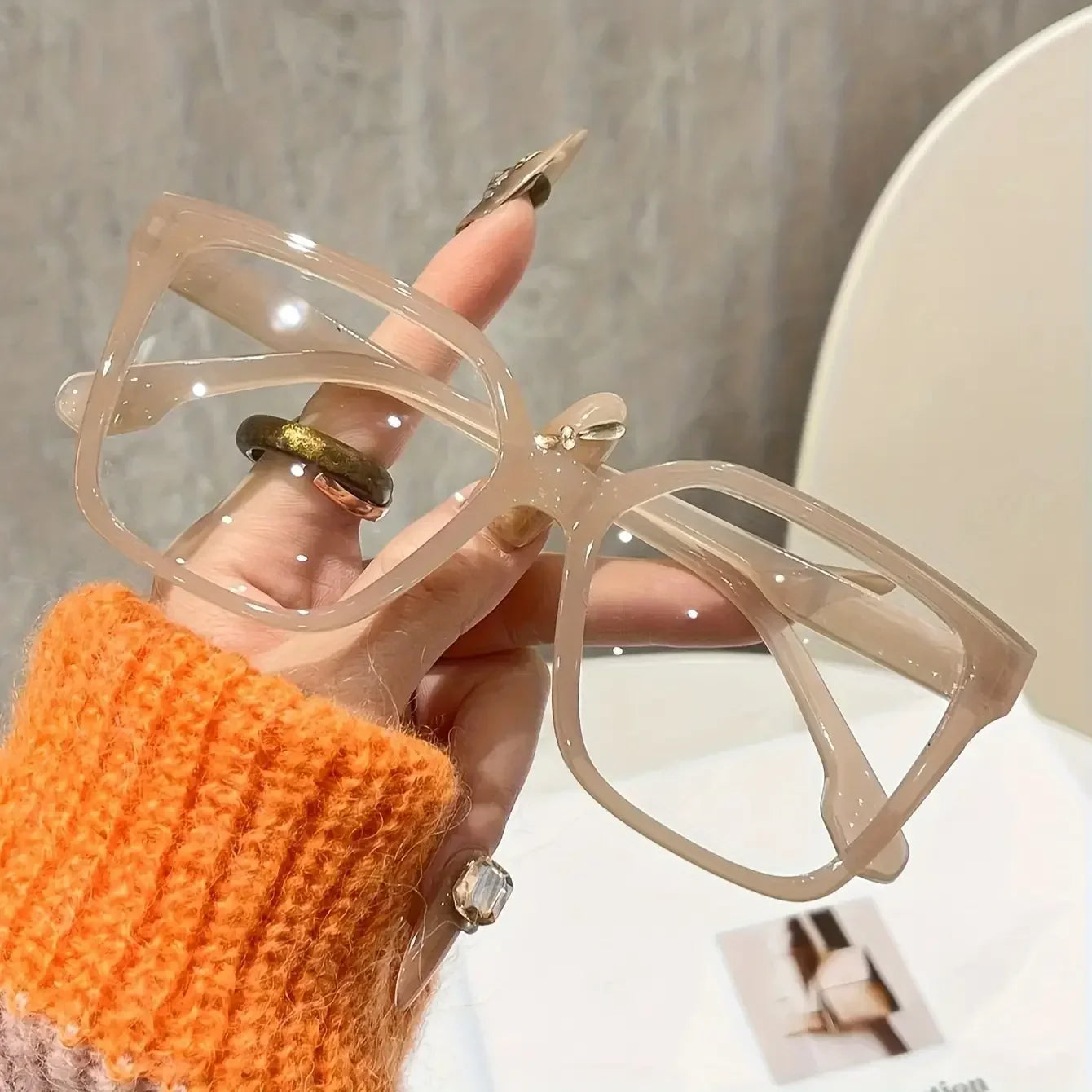 Geometric Fashion Glasses