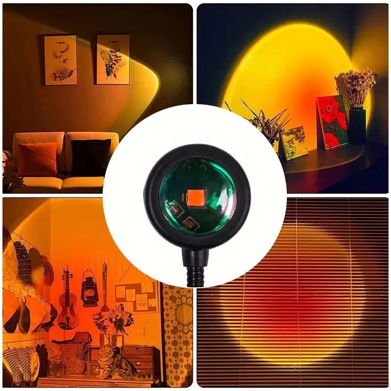 Sunset Glow Lamp – Cozy Ambient Lighting for Any Room