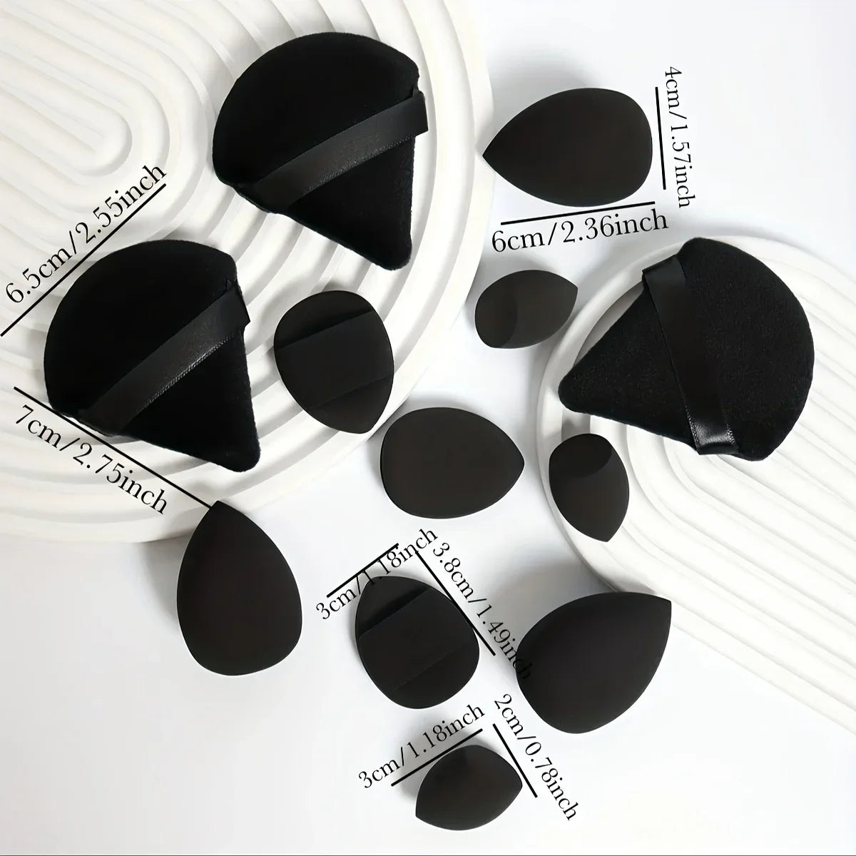 12-Piece Makeup Sponge Set