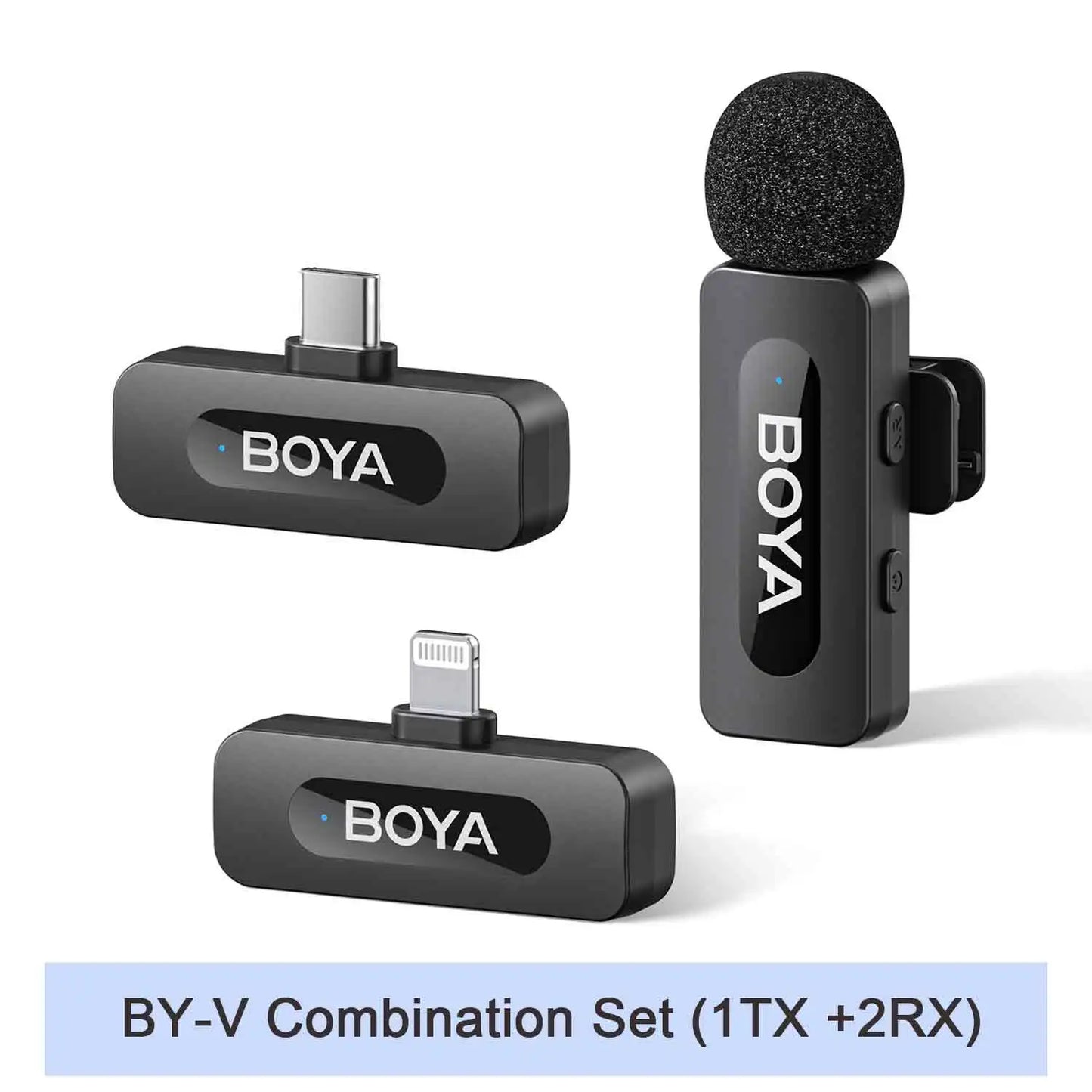 BOYA BY-V Pro Wireless Lavalier Microphone Ki