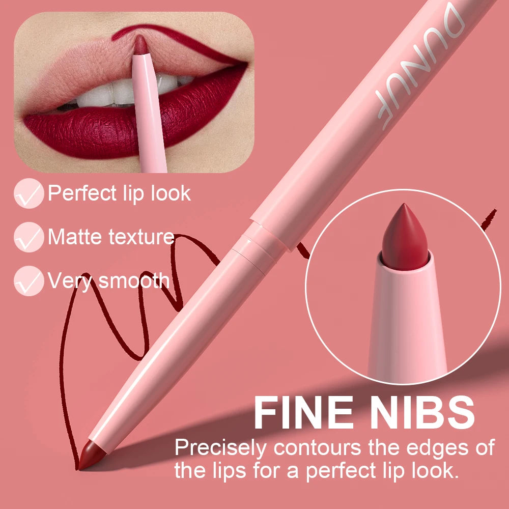 Matte Lip Liner Pencil Set