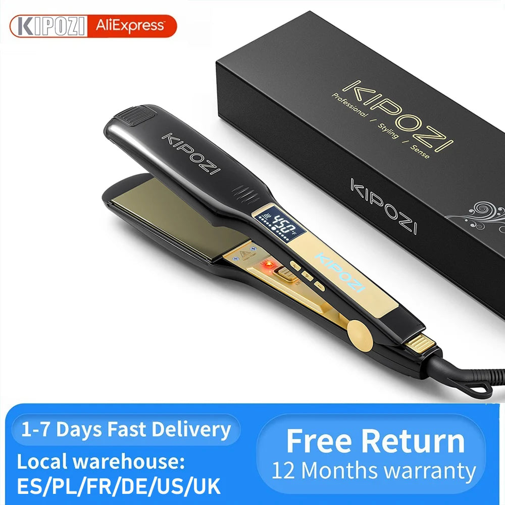 KIPOZI Professional Titanium Flat Iron