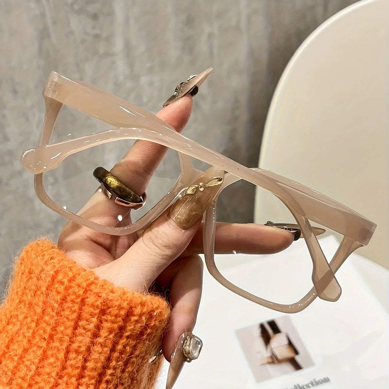 Geometric Fashion Glasses