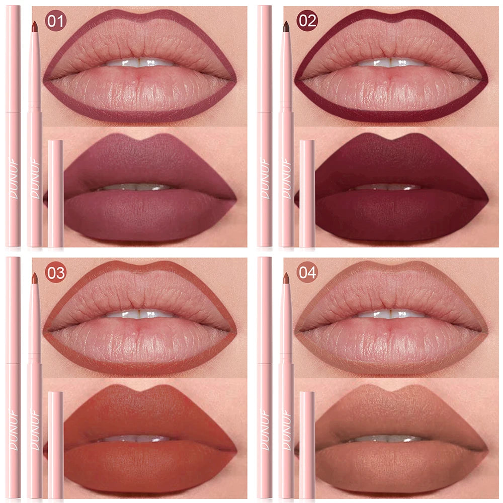 Matte Lip Liner Pencil Set