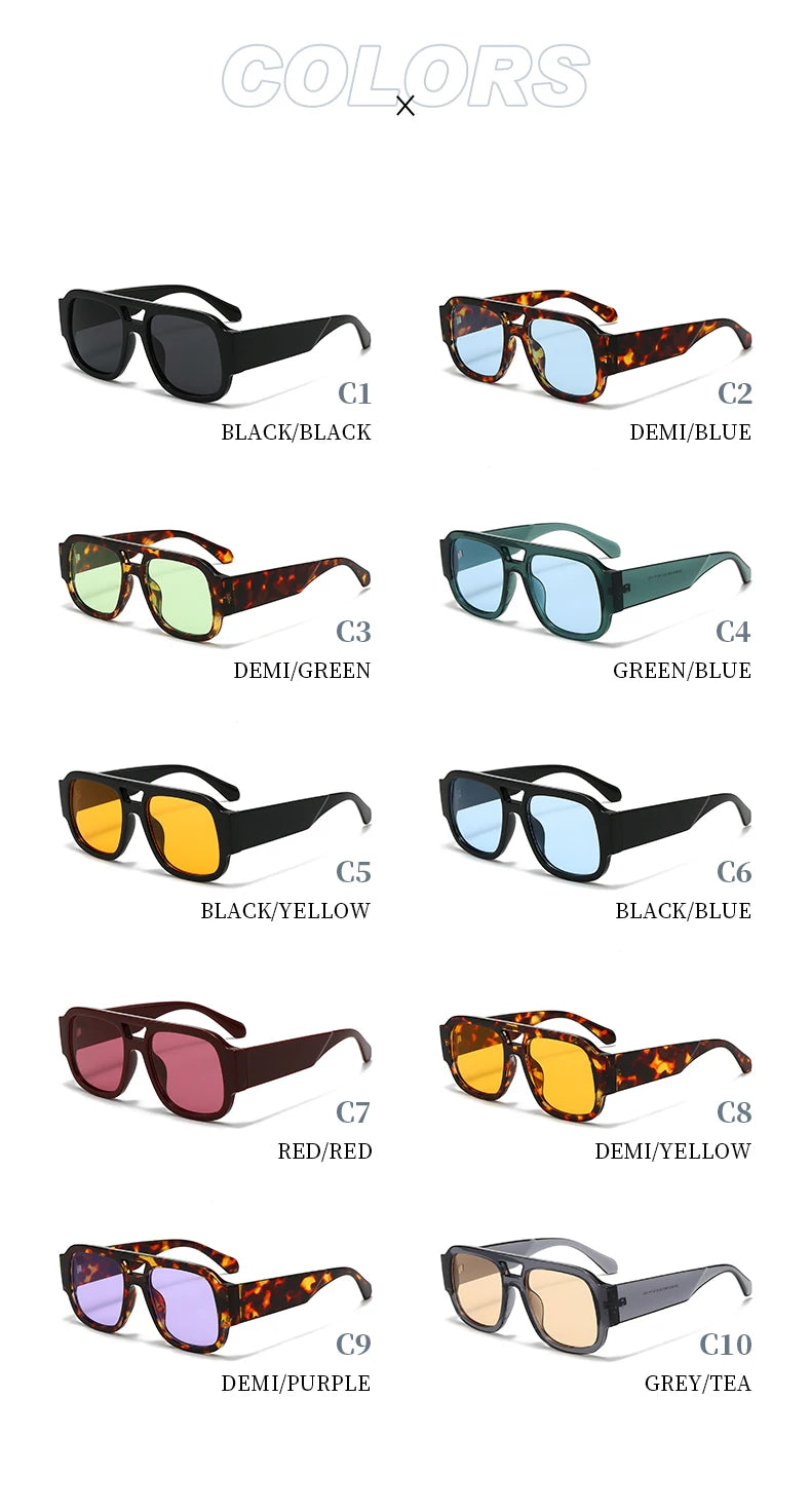Oversized Square Shades