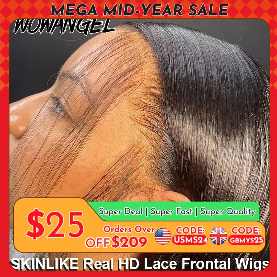 WOW ANGEL HD Lace Frontal Wig HD Lace